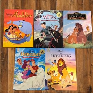 Vintage Disney Book Bundle – Classic Storybook Lot